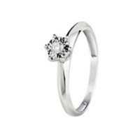 Anello Bliss Donna Rugiada in Oro bianco Diamante 20082590 - 20082590